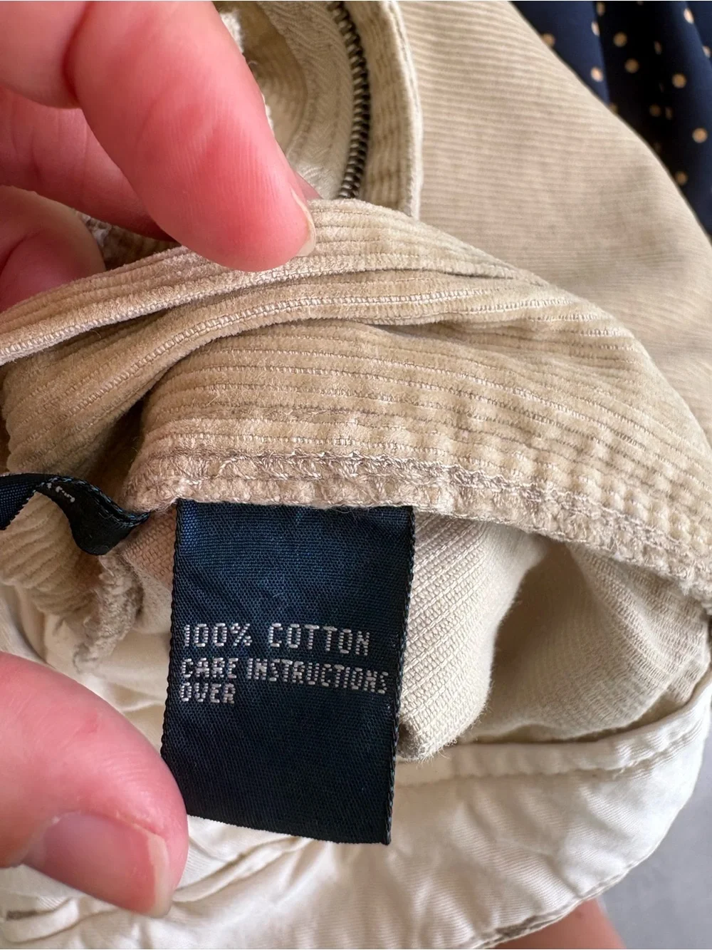 Polo Ralph Lauren Men's Corduroy Beige 34x34 Pants Classic Straight Leg Preppy